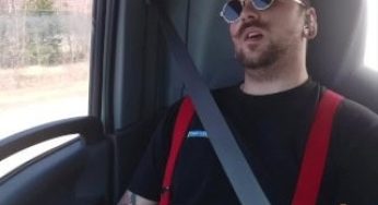 work cumshot in truck